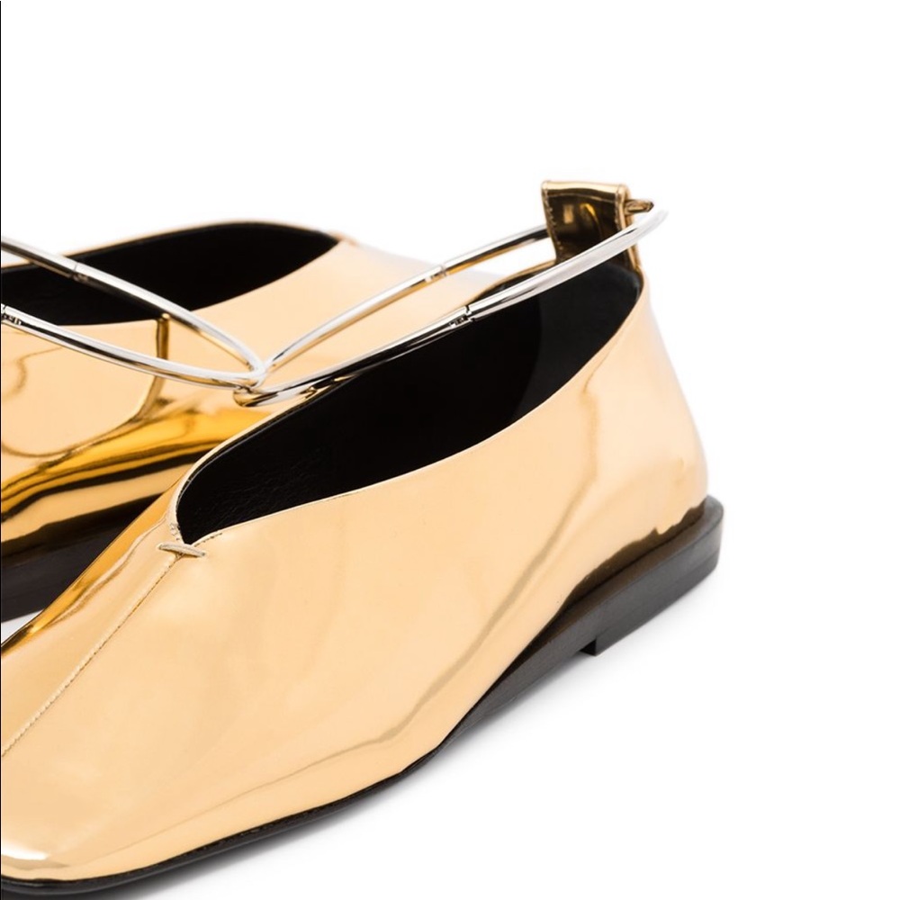 Jil Sander metallic flats - Picture 2 of 6